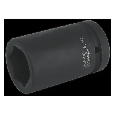 Impact Socket 34mm Deep 1"Sq Drive