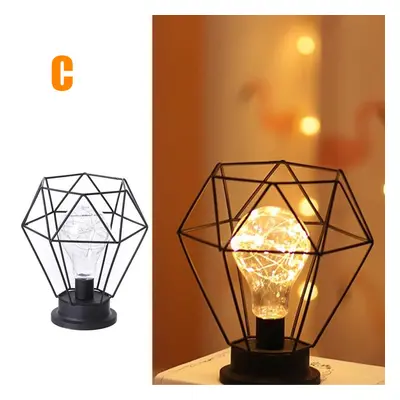 (Type C) Table Lamps Bedroom Living Room LED Bedside Light Modern Art Bed Lamp Night Light Offic