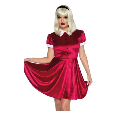 (L (44-46)) Women's red baby doll costume