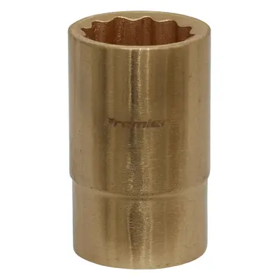 18mm Non-Sparking WallDrive Socket - 1/2" Square Drive - Beryllium Copper