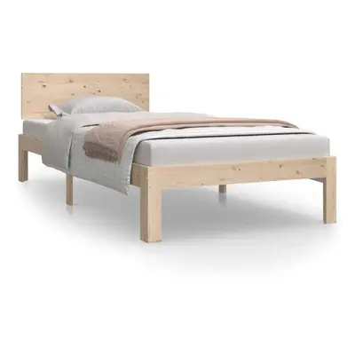 (brown, x cm) vidaXL Bed Frame Bedroom Bed Base Bedstead Mattress Foundation Solid Wood