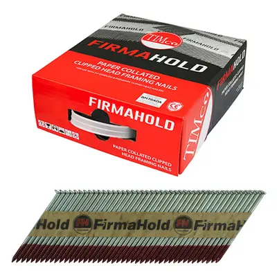 FirmaHold Collated Clipped Head Part Ring Shank Firmagalv+ Nails 3.1 x 90mm (2200 Box)