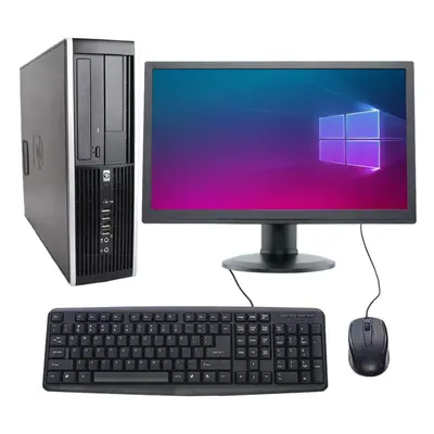 FCS Complete set of 21.5in Monitor & HP i5-3470 SFF PC, 8GB RAM, 500GB HDD, Wi-Fi, Windows Pro