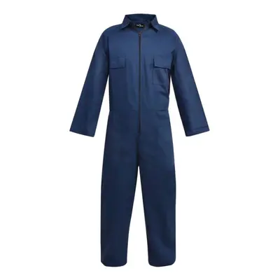 vidaXL Men's Overalls Size Blue Work Uniform Dungaree Labour Suit Coverall