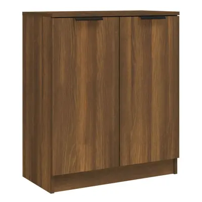 (brown oak) vidaXL Sideboard Cupboard Storage Cabinet Bookshelf Highboard Engineered Wood