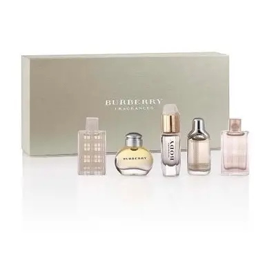 Burberry Pcs Mini Set For Women: Classic 4.5 Edp + Brit 4.5 Edt + Brit Sheer 4.5 Ml Edt + Body 4