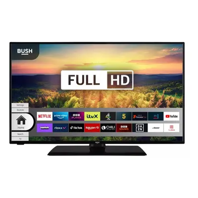 Bush DLED43FHDSB 43" Smart Full HD DLED HDR Freeview TV Voice Control