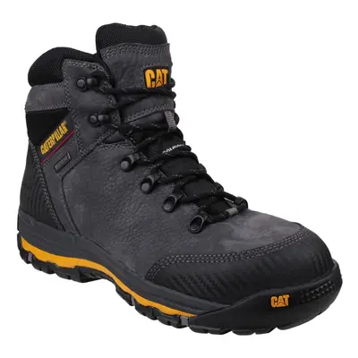 (10 UK, Dark Shadow) Caterpillar Mens Munising Waterproof Safety Boots