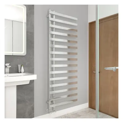 WarmeHaus 1600x600mm Designer Bathroom Heated Towel Rail Radiator Ladder Style Chrome