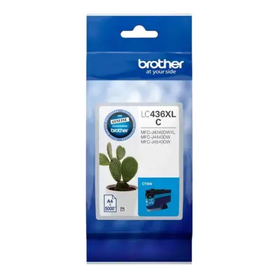 Brother LC436XL Cyan Ink Cartridge High Yield Toner LC-436XLC