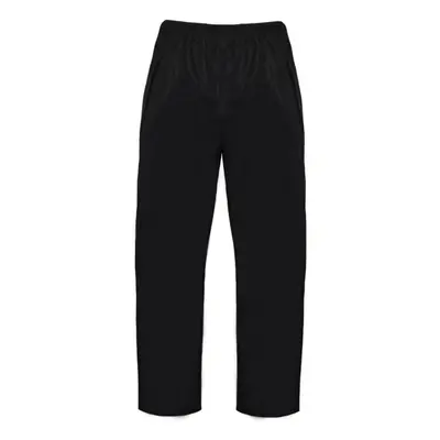 (M/R, Black) Regatta Mens Linton Overtrousers (Waterproof, Windproof and Breathable)