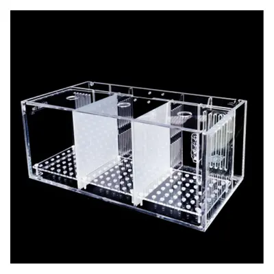 (3) Acrylic Aquarium Baby Betta Hang Fish Tank Guppy Breeding Rearing Hatchery Box