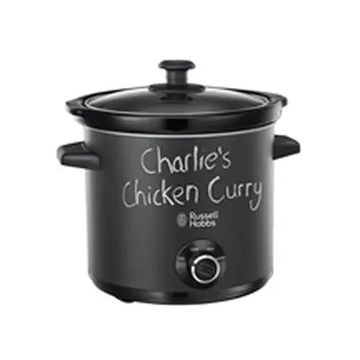 Russell Hobbs Chalkboard Slow Cooker Ceramic W 3.5 Litres - Black