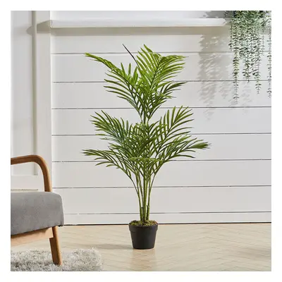 (110CM) Outdoor Realistic Artificial Palm Tree Plant in Pot