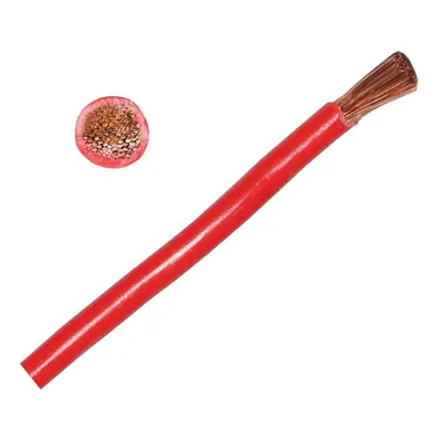 (100m) 6mm Thinwall Cable Red