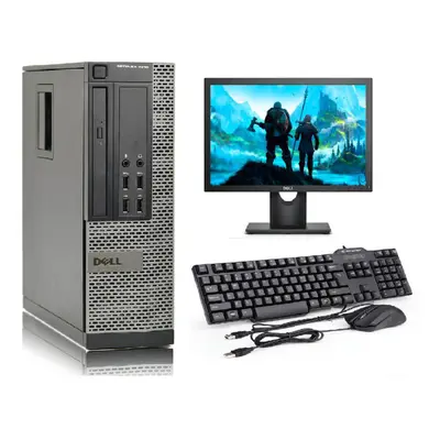 Fcs Full Dell Quad Core I5 Desktop Pc Tower Computer Windows 8Gb Ram 1Tb Hdd