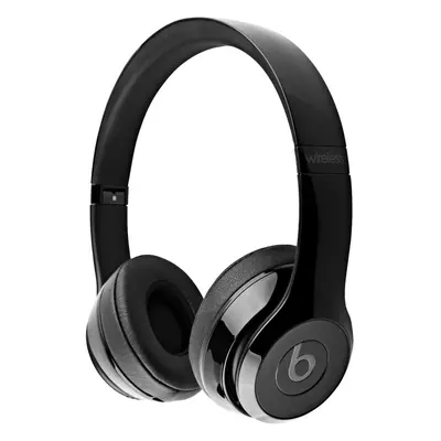 Refurbished beats Solo Wireless On-Ear Headphones - Gloss Black