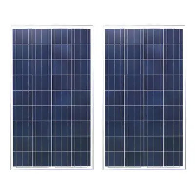 (100w pack ) Solar Panels Premium Quality PV Poly Photovoltaic Panel connector Boat Caravan