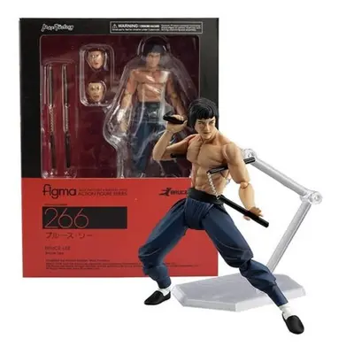 Bruce Lee Doll Man Figure Model Cartoon Flexible Action Figure Chinese Kongfu