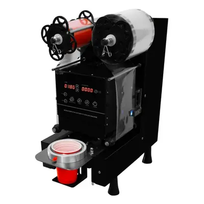 Automatic Cup Sealing Machine Electric 500W Commercial Bubble Tea Cups/H