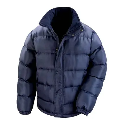 (M, Navy) Result Core Mens Nova Lux Padded Jacket