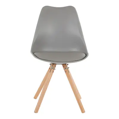 Premier Housewares Stockholm Grey Retro Chair