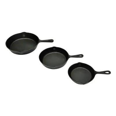 Set of BBQ Steak Pans Cast Iron