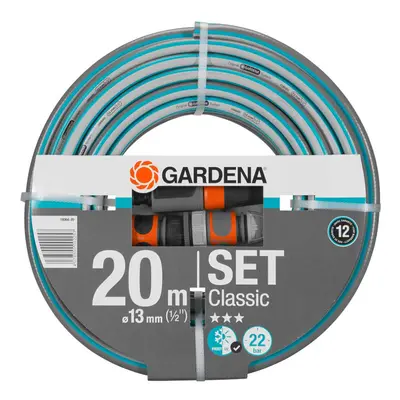 GARDENA Classic Hose, mm (1/2"), m: Universal garden hose of robust cross-weave, bar burst press