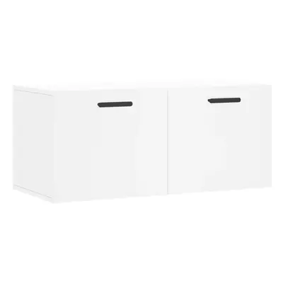 (white, x 36.5 x cm) vidaXL Wall Cabinet Storage Cabinet Display Cabinet White Engineered Wood