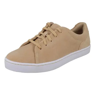 (Pink, UK 7) Mens Clarks Lace Up Deck Shoes Pickwell Sail - G Fit