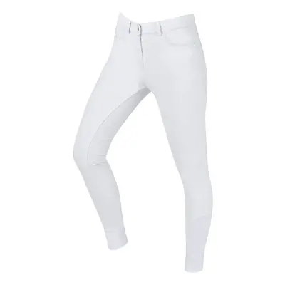 (14 UK R, White) Dublin Womens/Ladies Shelby Full Seat Breeches