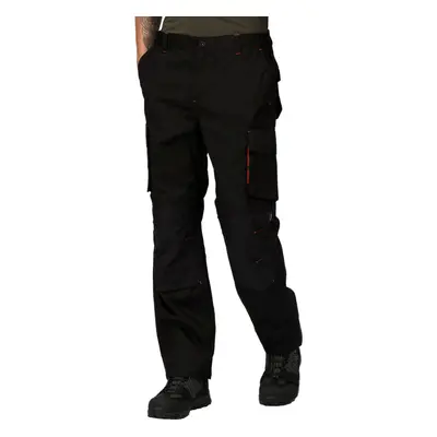 (38, Black) Regatta Professional Mens Heroic Multi Pockets Work Workwear Pants Trousers