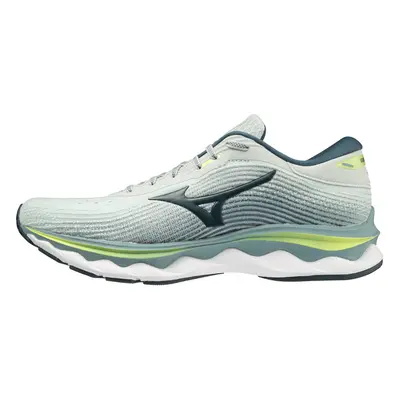 (11.5 UK) Mizuno Wave Sky Men's Road Running Shoes, MistyB/OrionB/NeoLime