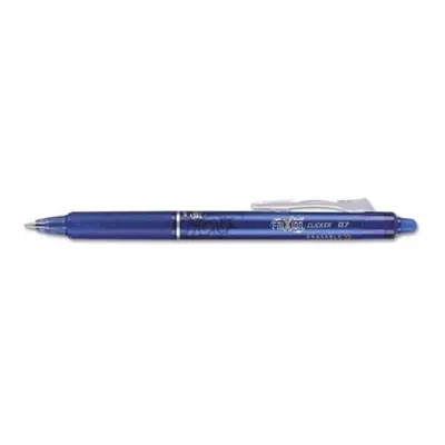 Pilot Corp. Of America FriXion Clicker Erasable Gel Pen, Blue Ink