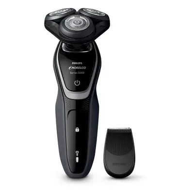 Philips Norelco Electric Shaver Wet & Dry, S5210/81, with Precision Trimmer