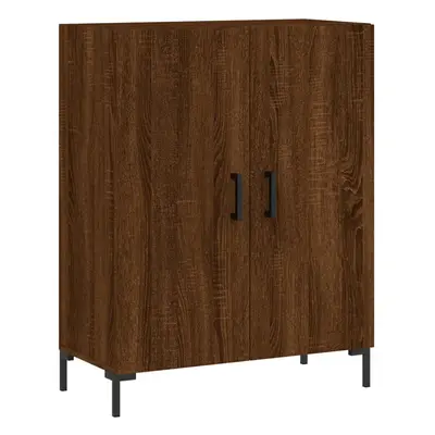 (brown oak) vidaXL Sideboard Storage Side Cabinet Cupboard Sonoma Oak Engineered Wood