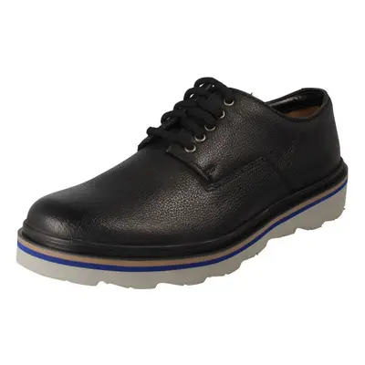 (Black, UK 6.5) Mens Clarks Casual Shoes Frelan Edge - G Fit