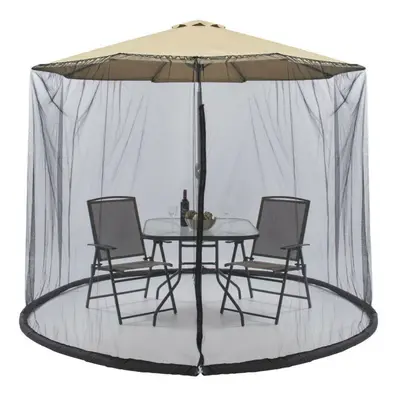 300x230cm Patio Umbrellas Mesh Net Tables Picnic Net Cover Install Anti-mosquitoes Net