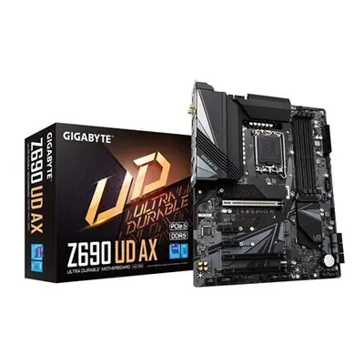 Gigabyte Z690 UD AX Ddr5 Motherboard Intel Socket 12Th Gen Atx Pcie 5.0 Des Z690 UD AX