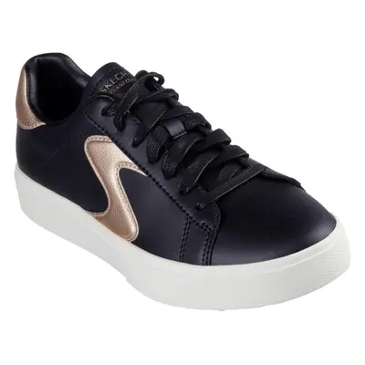 (4 UK, Black/Rose Gold) Skechers Womens/Ladies Eden LX Beaming Glory Trainers