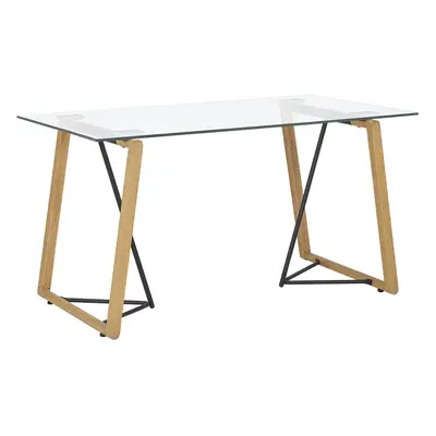 Dining Table TACOMA cm cm Transparent