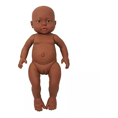 () Unpainted Blank Doll Mold Full Silicone Vinyl Reborn Doll Lifelike Take Care Training Figure 