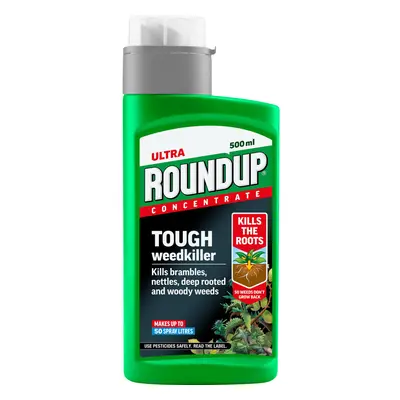 Roundup Ultra, Tough Weedkiller, Concentrate Liquid, ml