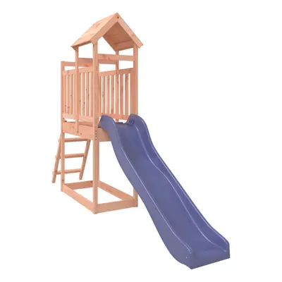 (solid douglas wood) vidaXL Playhouse Outdoor Climbing Frame with Slide Ladder Solid Wood Pine