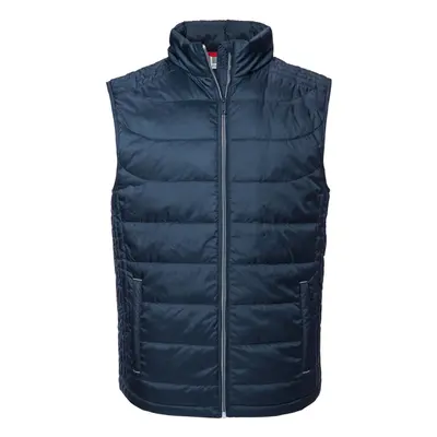 (4XL, French Navy) Russell Mens Nano Padded Body Warmer