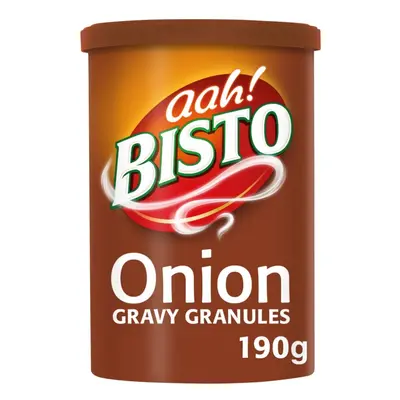 Bisto Onion Gravy Granules 190g (Pack of 12)