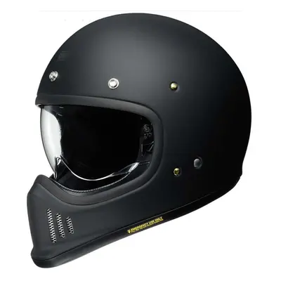 (M, Black) Shoei Ex-Zero Matt Black