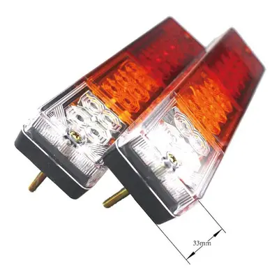 2X 12V LED Stop Rear Tail Reverse Light Indicator Lamp Ute Truck Trailer Caravan