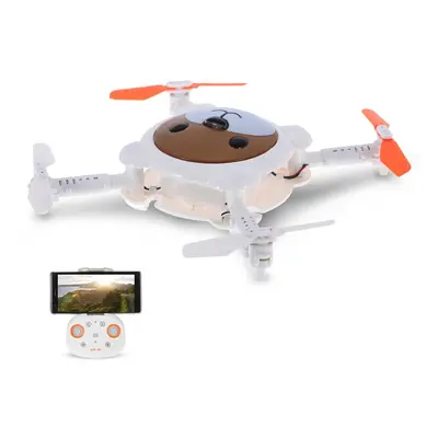 (Brown) Camera Wifi FPV Drone Programmable Optical Flow RC Quadcopter