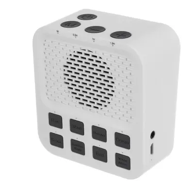 Mini White Noise Sound Machine with Nature Sound Auto-off Timer for Sleeping Sound Therapy Instr